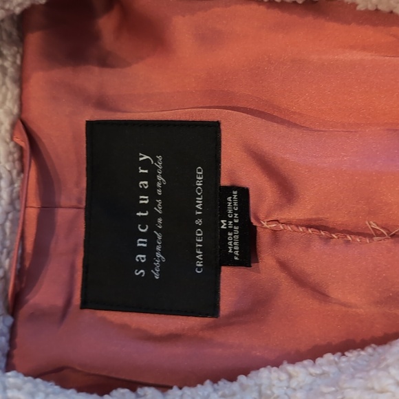 Sanctuary free spirit plush teddy coat - Picture 3 of 6